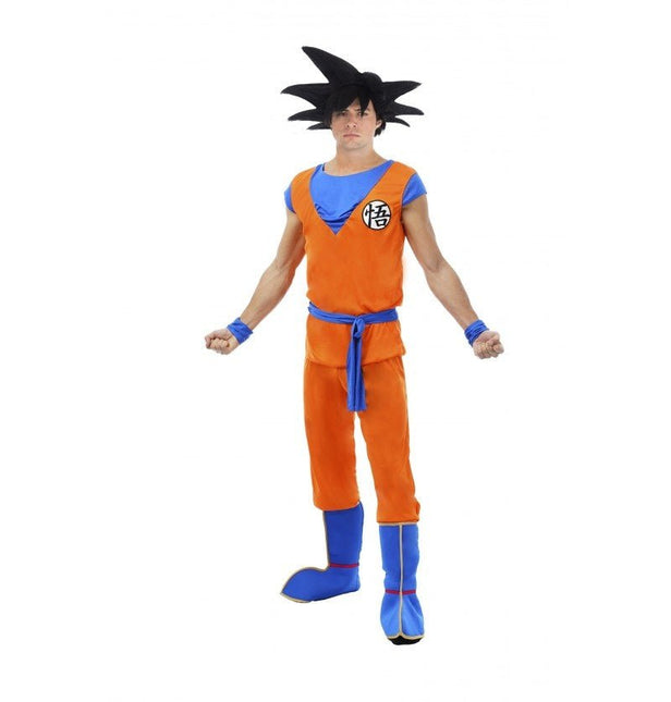 Kostuum Goku Saiyan Dragon Ball Z van CHAKS koop je bij Partywinkel
