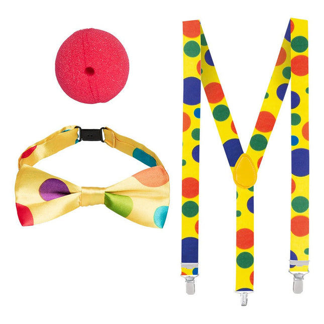 Kostuum Set Clown 3 delig van Boland koop je bij Partywinkel
