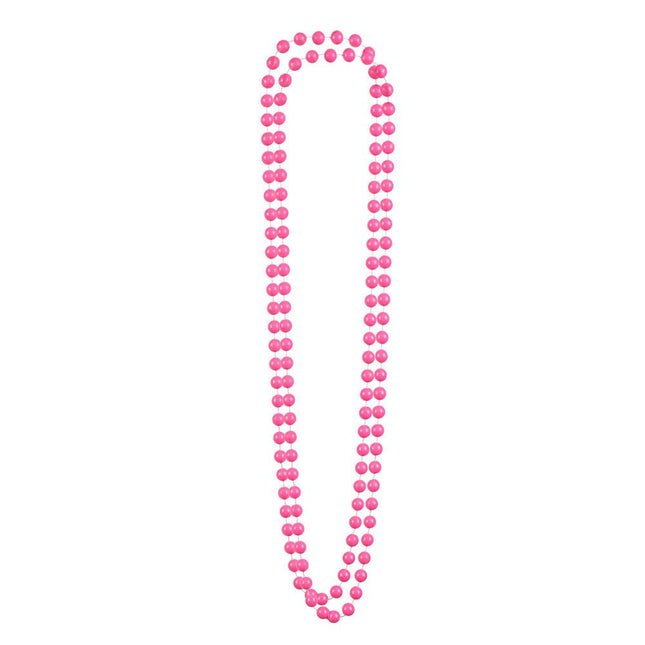 Kralenkettingen Roze 2st van Boland koop je bij Partywinkel