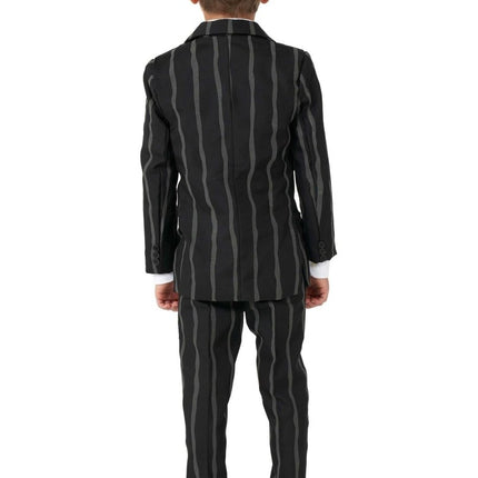 Krijtstreep Zwart Pak Jongen Suitmeister van Suitmeister koop je bij Partywinkel