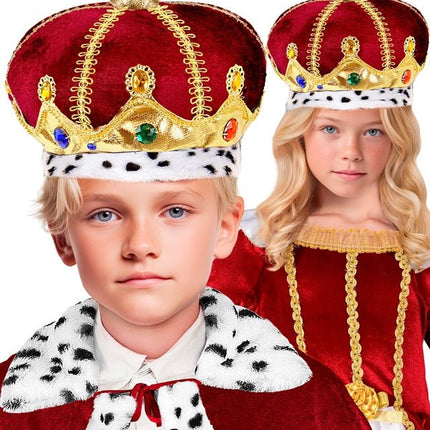 Kroon Met Edelstenen Kind van Widmann koop je bij Partywinkel