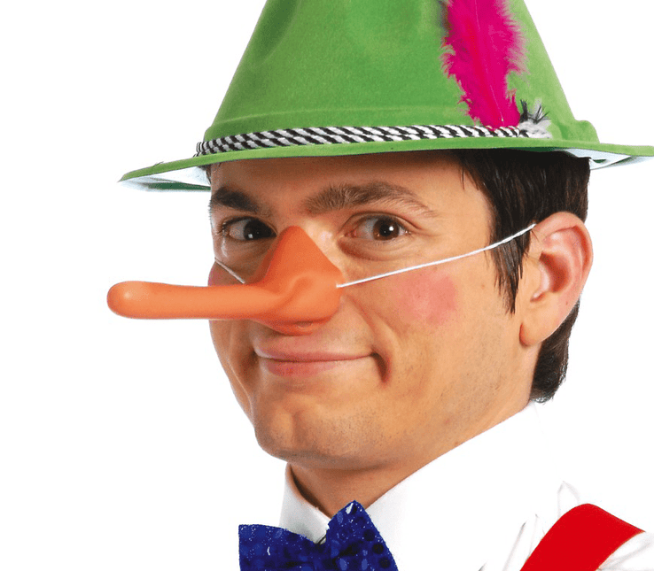 Lange Neus van Fiestas Guirca koop je bij Partywinkel