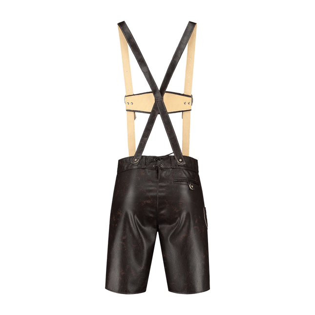 Lederhose Heren Leer van Haus Huberts koop je bij Partywinkel