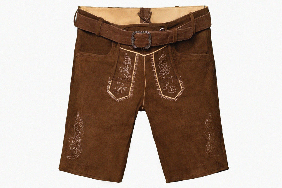 Lederhose Bruin Kort Brixental