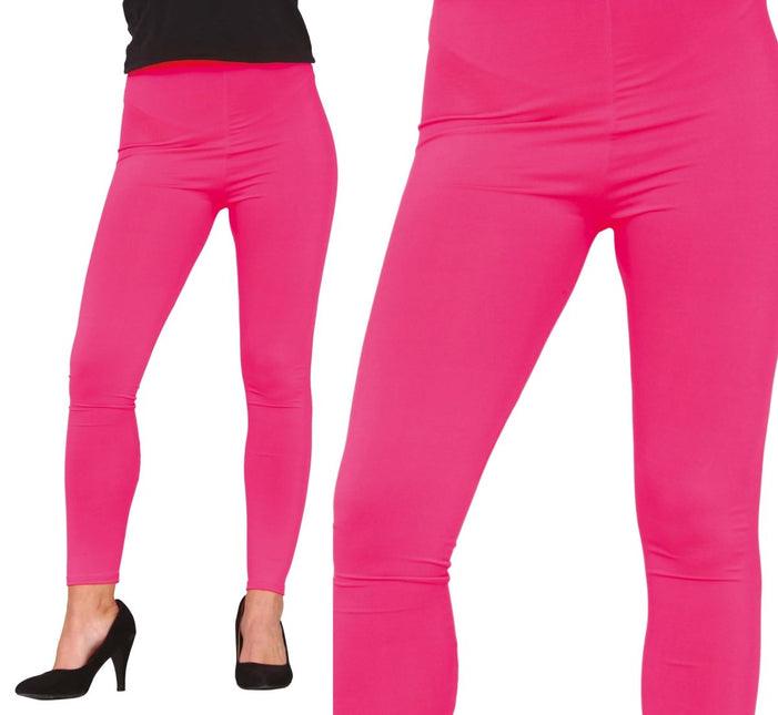 Legging Neon Roze van Fiestas Guirca koop je bij Partywinkel