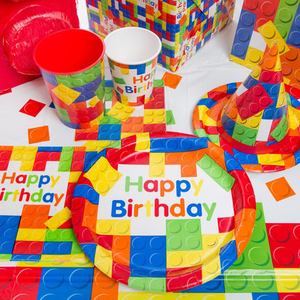 Lego Tafelkleed 2,13m van Unique koop je bij Partywinkel