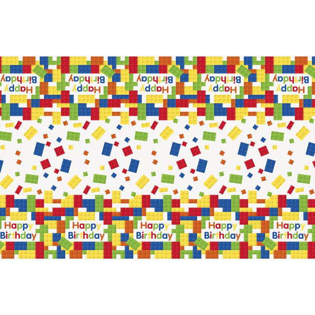 Lego Tafelkleed 2,13m van Unique koop je bij Partywinkel