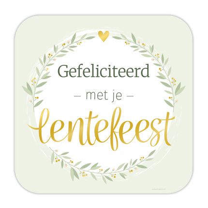 Lentefeest Deurbord 50cm van Paper Dreams koop je bij Partywinkel
