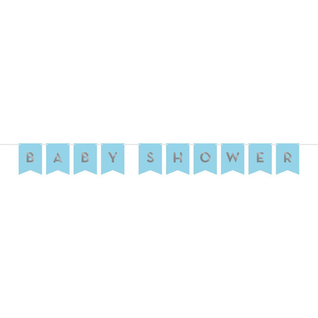 Letterslinger Baby Shower 1,7m van Creative Converting koop je bij Partywinkel