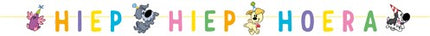 Letterslinger Woezel & Pip Hiep hiep Hoera 2,65m