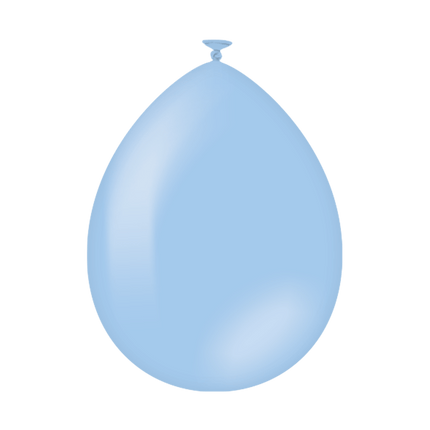 Lichtblauwe Ballonnen 30cm 25st van Paper Dreams koop je bij Partywinkel