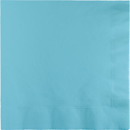 Lichtblauwe Servetten 3 - Laags 33cm 50st van Creative Converting koop je bij Partywinkel