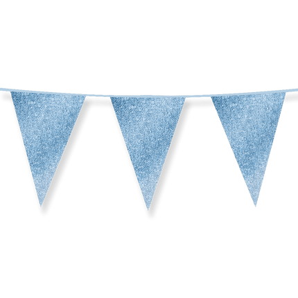 Lichtblauwe Slinger 6m van Paper Dreams koop je bij Partywinkel