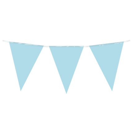 Lichtblauwe Slinger Pastel 10m van Paper Dreams koop je bij Partywinkel