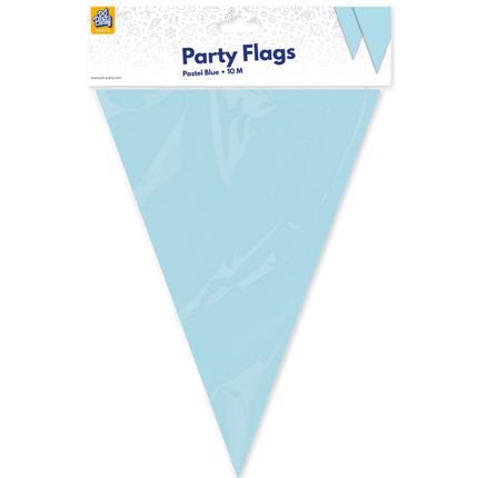 Lichtblauwe Slinger Pastel 10m van Paper Dreams koop je bij Partywinkel