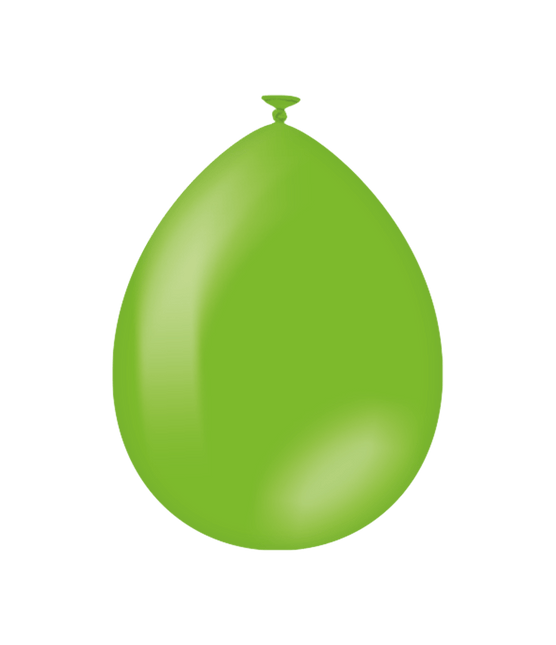 Lichtgroene Ballonnen 30cm 50st van Paper Dreams koop je bij Partywinkel