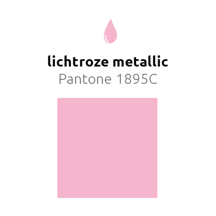 Lichtroze Ballonnen Metallic 25cm 10st van Balloonia koop je bij Partywinkel