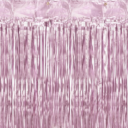 Lichtroze Deurgordijn 2,5m van Partydeco koop je bij Partywinkel