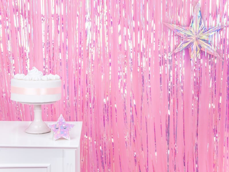 Lichtroze Satijn Lint 25mm 25m van Partydeco koop je bij Partywinkel