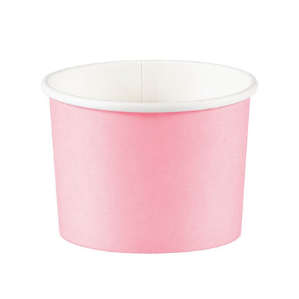 Lichtroze Snackbakje 6,4cm 8st van Creative Converting koop je bij Partywinkel