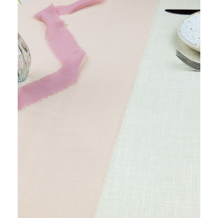 Lichtroze Tafelloper 5m van CHAKS koop je bij Partywinkel