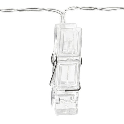 Lichtslinger LED Knijpers 1,4m van Partydeco koop je bij Partywinkel