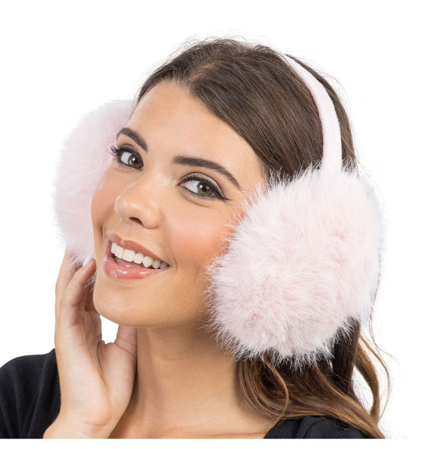 Oorwarmers Lichtroze