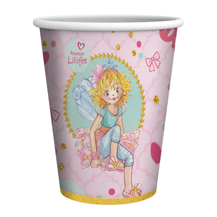 Prinses Lillifee Bekers 250ml 8st