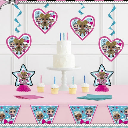 Lol Surprise Hangdecoratie 30cm 7 delig van Unique koop je bij Partywinkel
