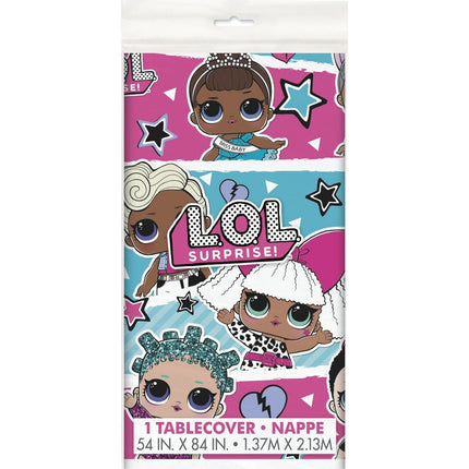 Lol Surprise Tafelkleed 2,13m van Unique koop je bij Partywinkel