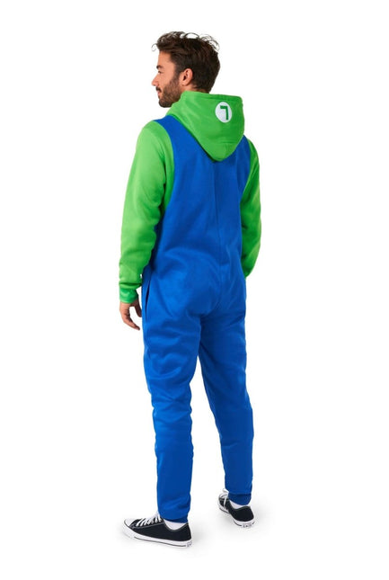 Luigi Onesie OppoSuits van OppoSuits koop je bij Partywinkel