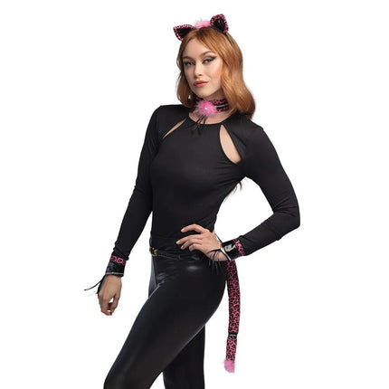 Luipaard Accessoireset 4 delig van Boland koop je bij Partywinkel