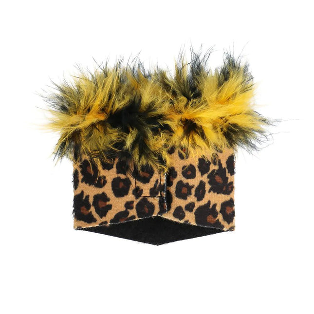 Luipaard Accessoireset Bruin 4 delig van Boland koop je bij Partywinkel