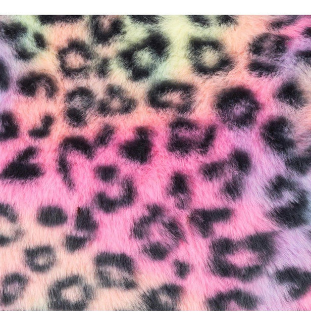 Luipaard Tas Gekleurd 20x12x22cm van CHAKS koop je bij Partywinkel