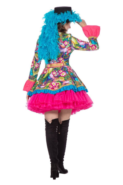 Roze Jas Dames Bloem van Wilbers & Wilbers koop je bij Partywinkel