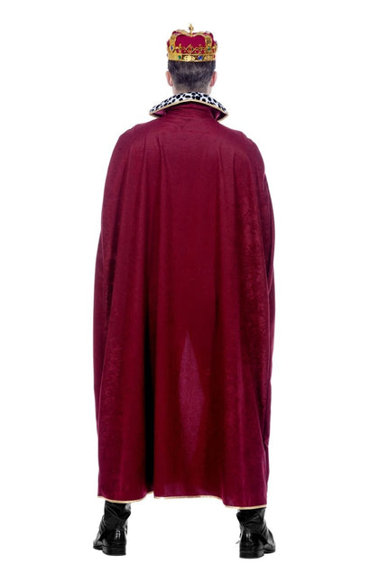 Koningsmantel Rood Heren Luxe van Wilbers & Wilbers koop je bij Partywinkel
