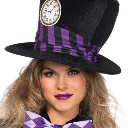 Mad Hatter Jurk Dames Leg Avenue van Leg Avenue koop je bij Partywinkel