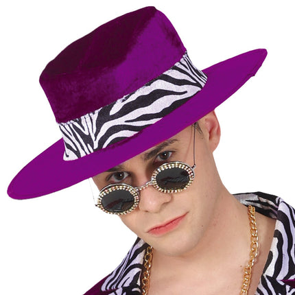 Maffia Kostuum Paars Heren van Fiestas Guirca koop je bij Partywinkel