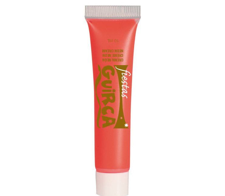 Make - Up Tube Neon Rood 10ml van Fiestas Guirca koop je bij Partywinkel