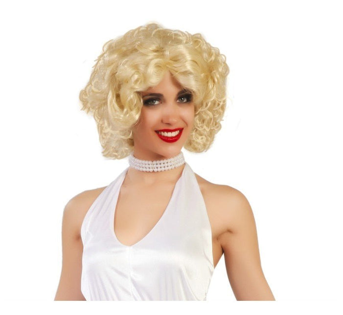 Marilyn Monroe Pruik van Fiestas Guirca koop je bij Partywinkel