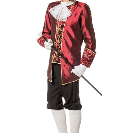 Markies Kostuum Luxe Rood van Wilbers & Wilbers koop je bij Partywinkel