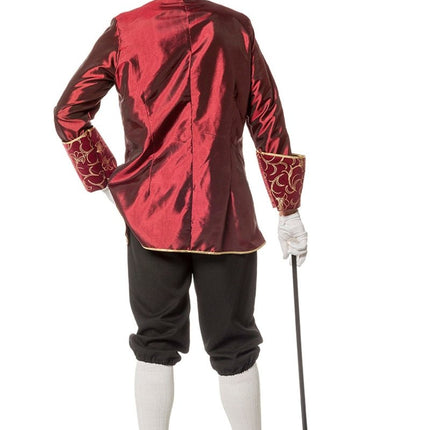 Markies Kostuum Luxe Rood van Wilbers & Wilbers koop je bij Partywinkel