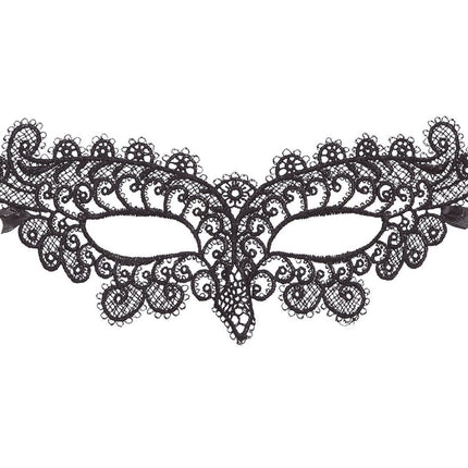 Masker Geborduurd Zwart van Fiestas Guirca koop je bij Partywinkel