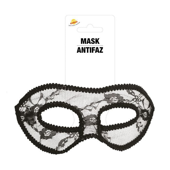 Masker Kant Zwart van Fiestas Guirca koop je bij Partywinkel