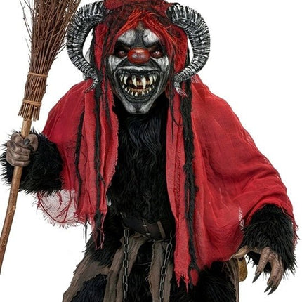 MASKER MET CAPE KRAMPUS van Widmann koop je bij Partywinkel