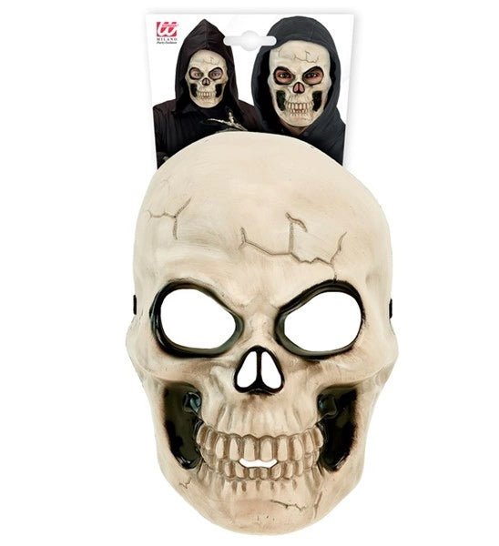 MASKER SCHEDEL VOLWASSENE - PLASTIC van Widmann koop je bij Partywinkel