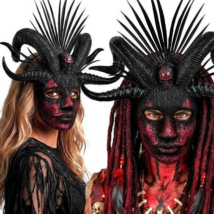 MASKER VOODOO PRIESTER van Widmann koop je bij Partywinkel