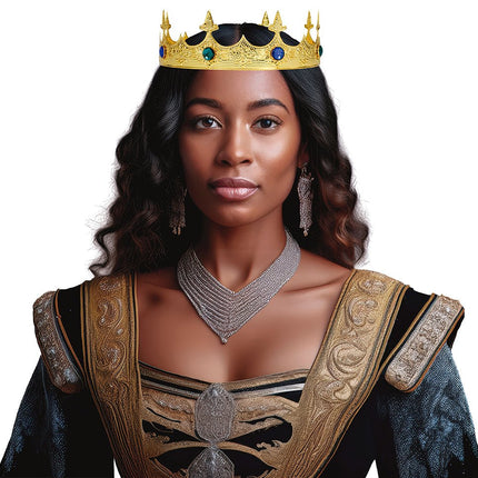 Medieval Gouden Metallic Kroon van Fiestas Guirca koop je bij Partywinkel