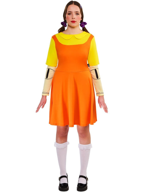 Meisjespop Squid Game van Rubies koop je bij Partywinkel