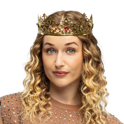 Metalen kroon Imperial van Boland koop je bij Partywinkel